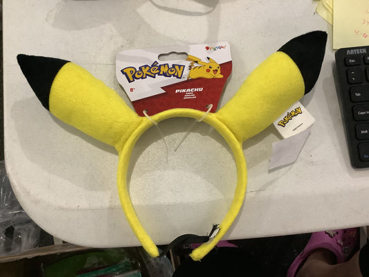 Pokemon Pikachi Headband w/Ears - One Size