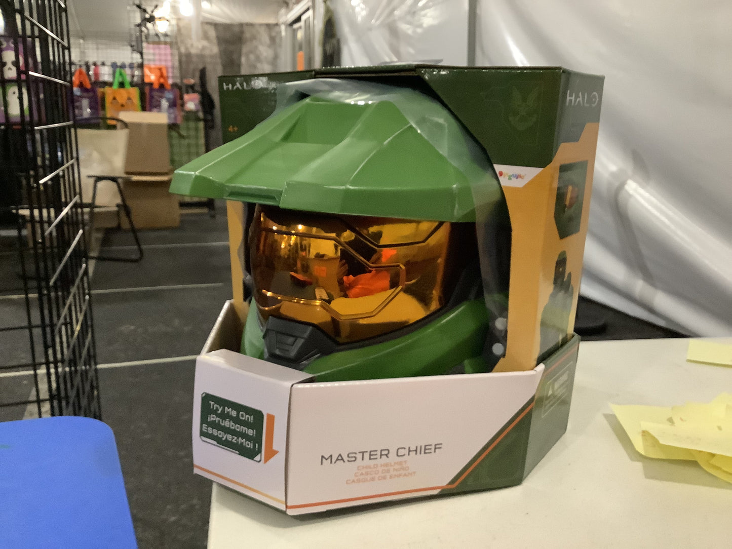 Halo Master Chief Helmet -Child One Size