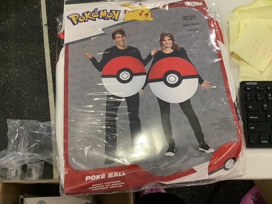 *Pokemon - Poke Ball  - Adult One Size