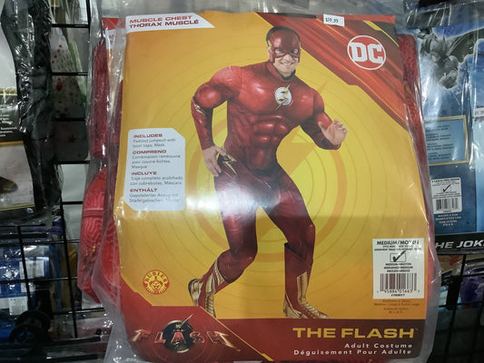 *DC The Flash - Muscle Chest - Adult XL (40-42)