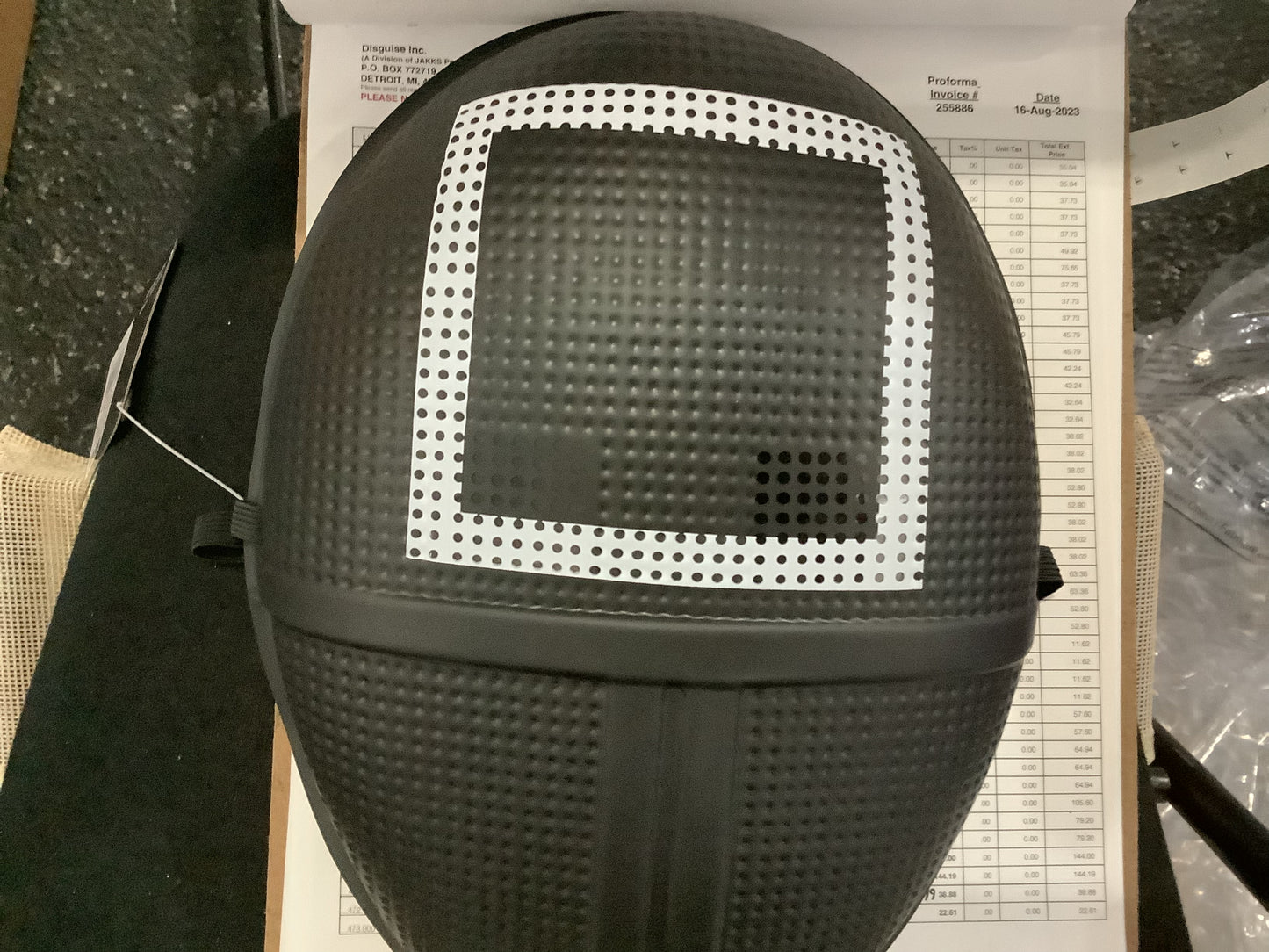 Squid Games Square Mask