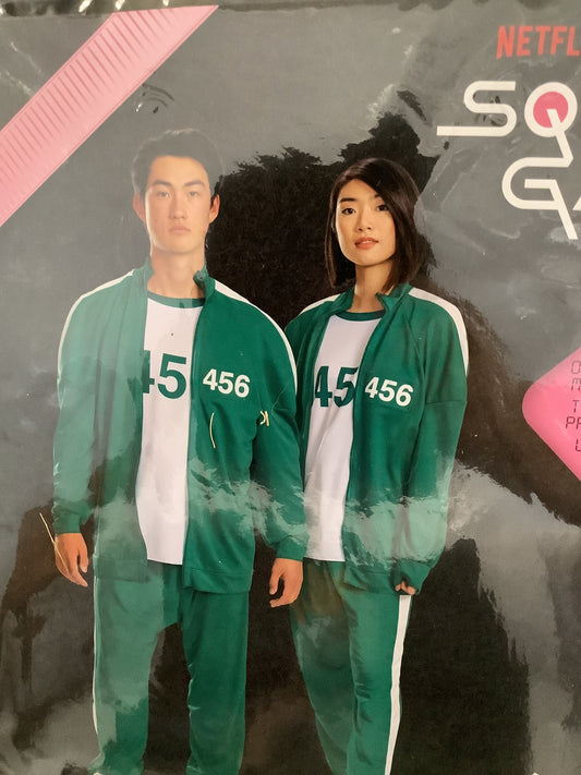 Squid Games - Player 456 Track Suit One Size