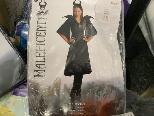 *Disney Maleficent - Black Christening Gown - Child Large (10-12)