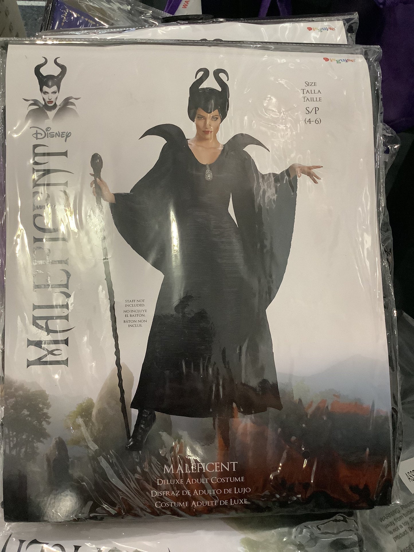 *Disney Maleficent Deluxe Costume - Adult Medium (8-10)