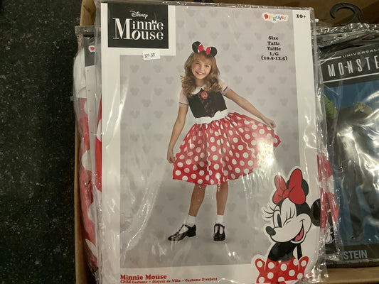 *Disney Minnie Mouse Classic - Child Large (10.5-12.5)