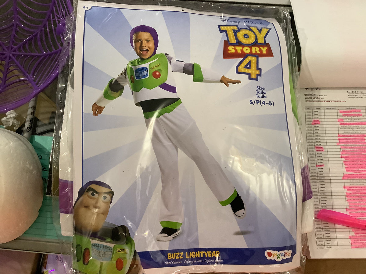Disney Toy Story 4 - Buzz Lightyear - Child X-Small (3T-4T)