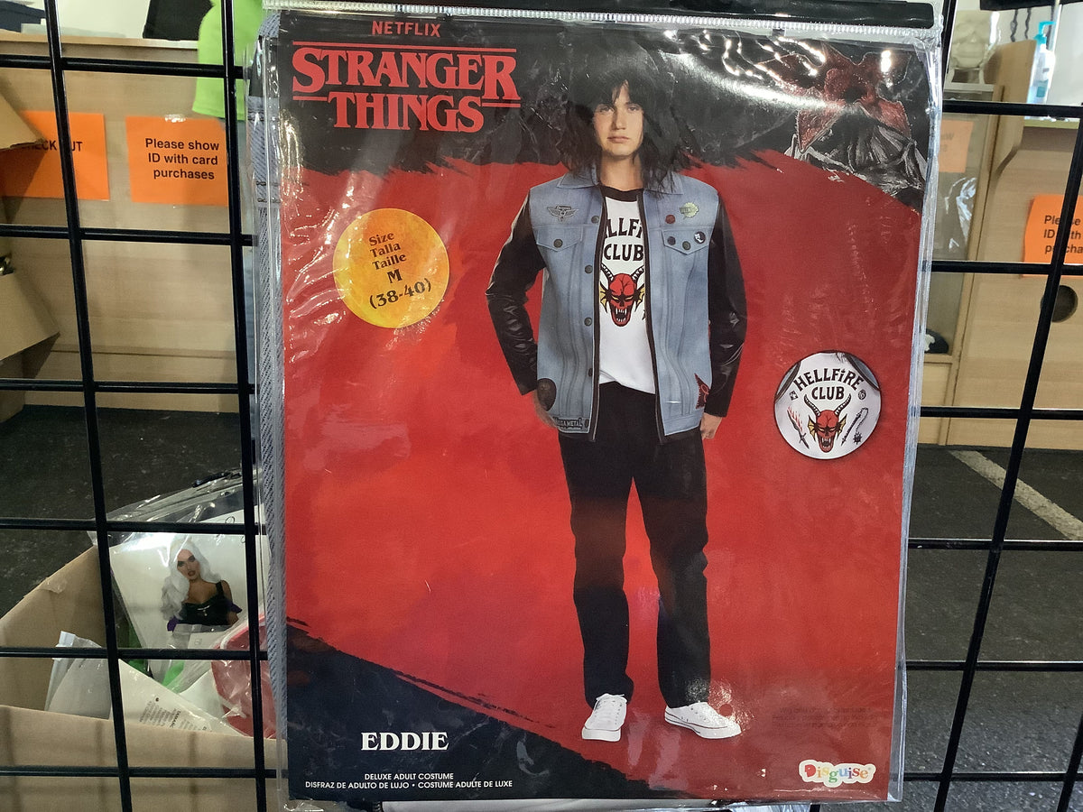 *Netflix Stranger Things - Eddie - Adult L/XL (42-46)