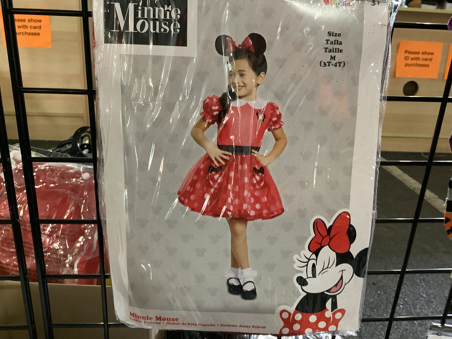 Disney Minnie Mouse Red- Toddler Medium (3T-4T)