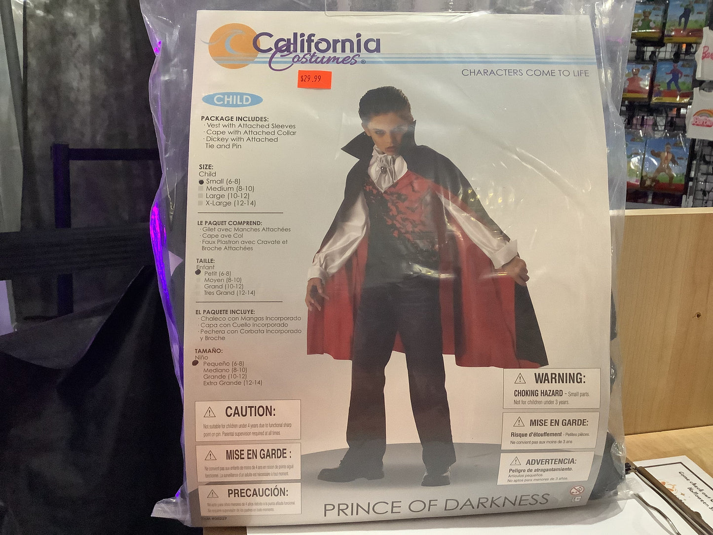 Prince of Darkness - Child Medium (8-10)