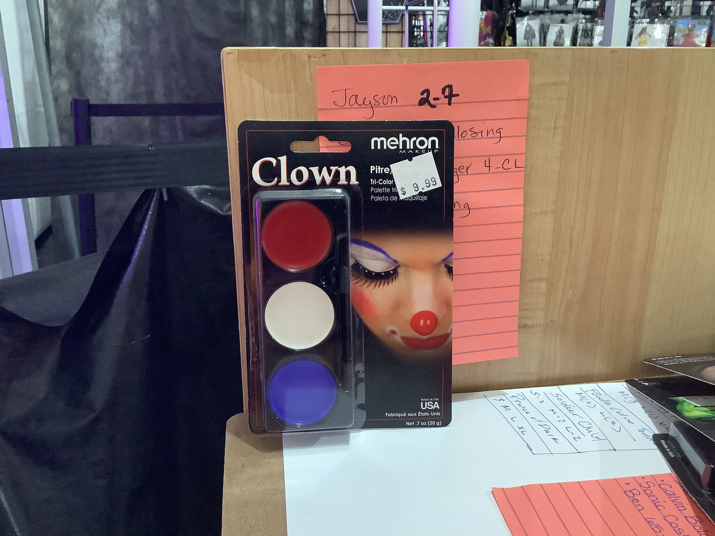 Clown Tri-Color Makeup Palette - Mehron