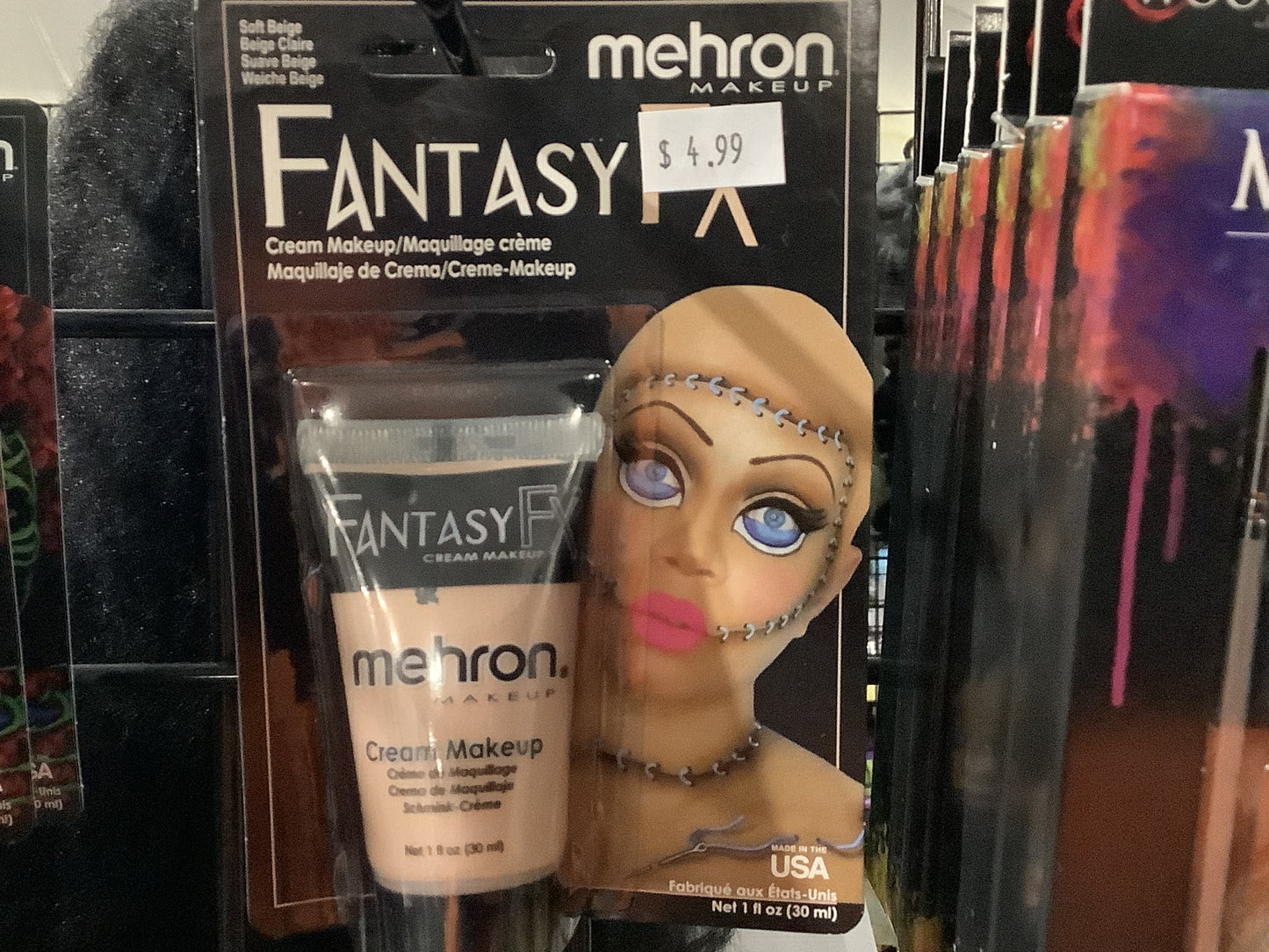 *Fantasy FX Cream Make-up 1oz - Soft Beige