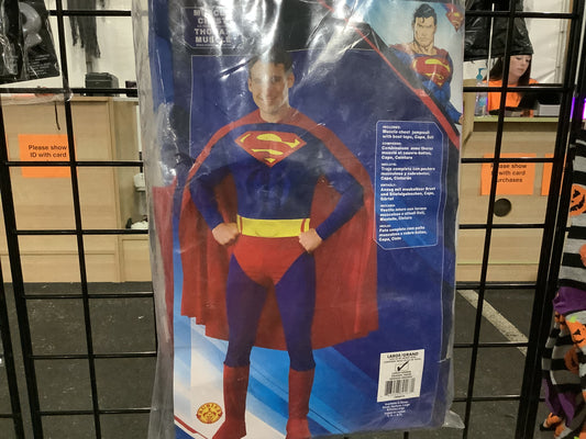 *DC Superman - Muscle Chest - Adult Large (42-44)