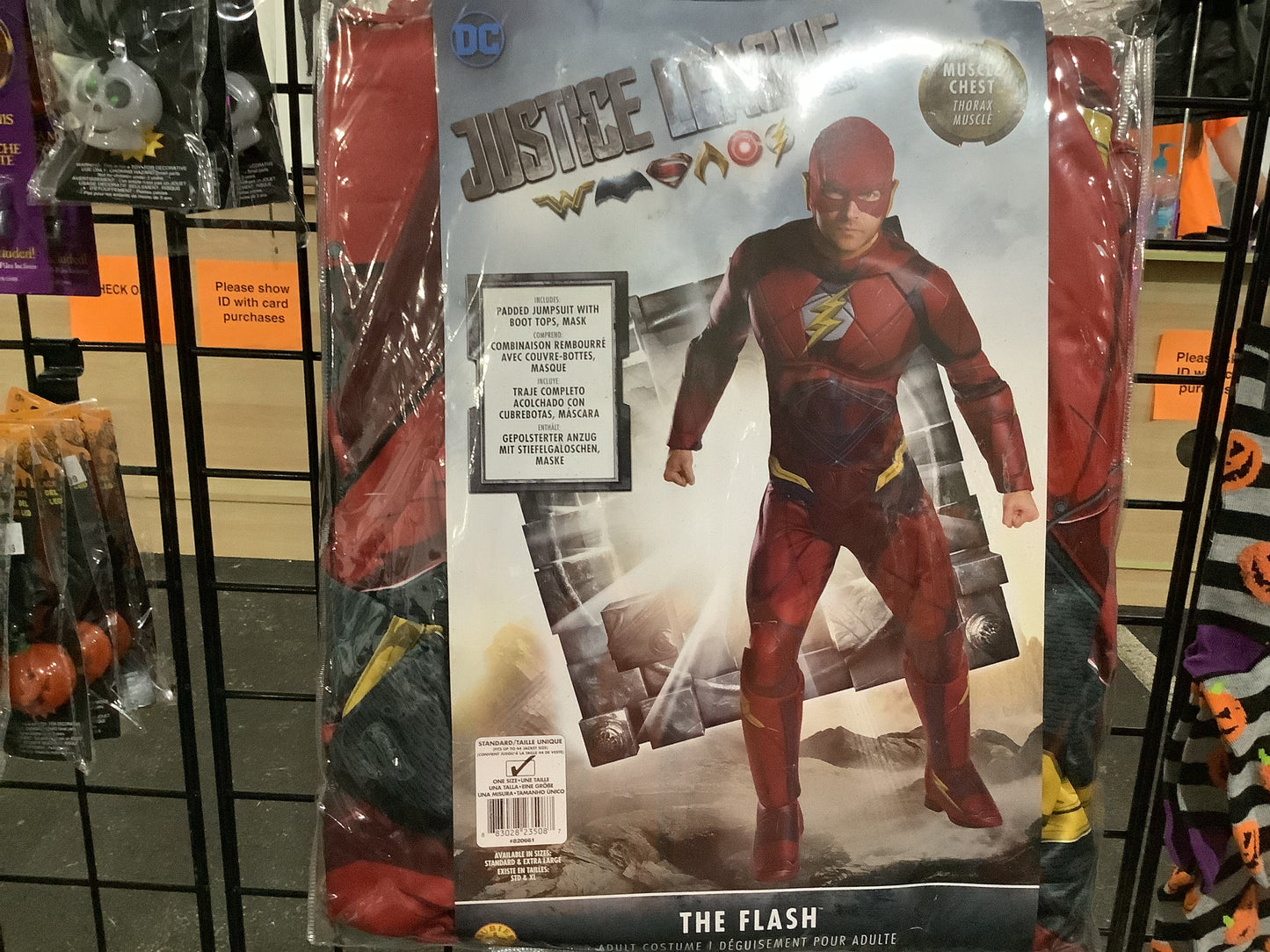 *DC Justice League - The Flash - Adult XL (44-46)