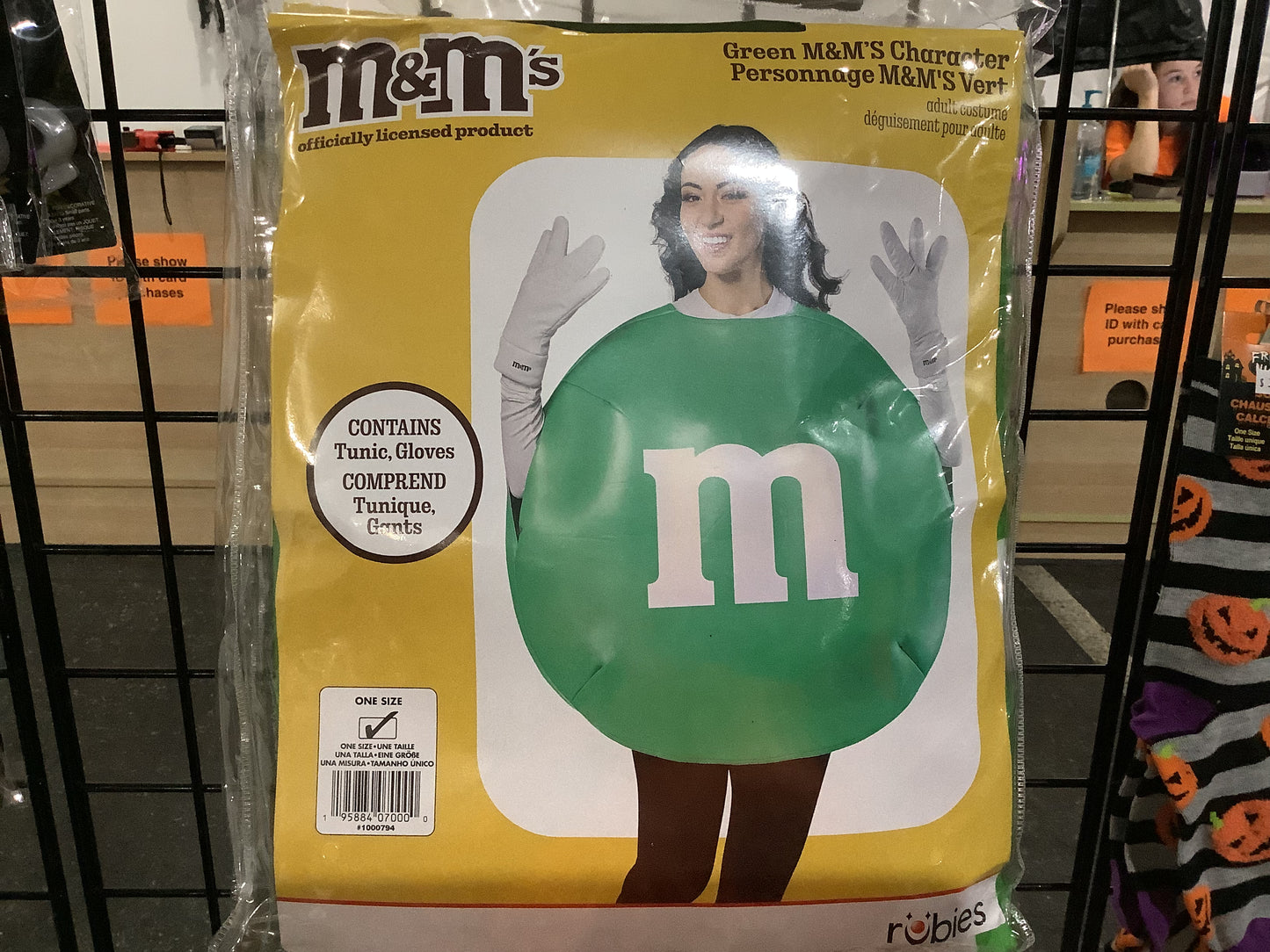 M&M’s - Green - Adult One Size