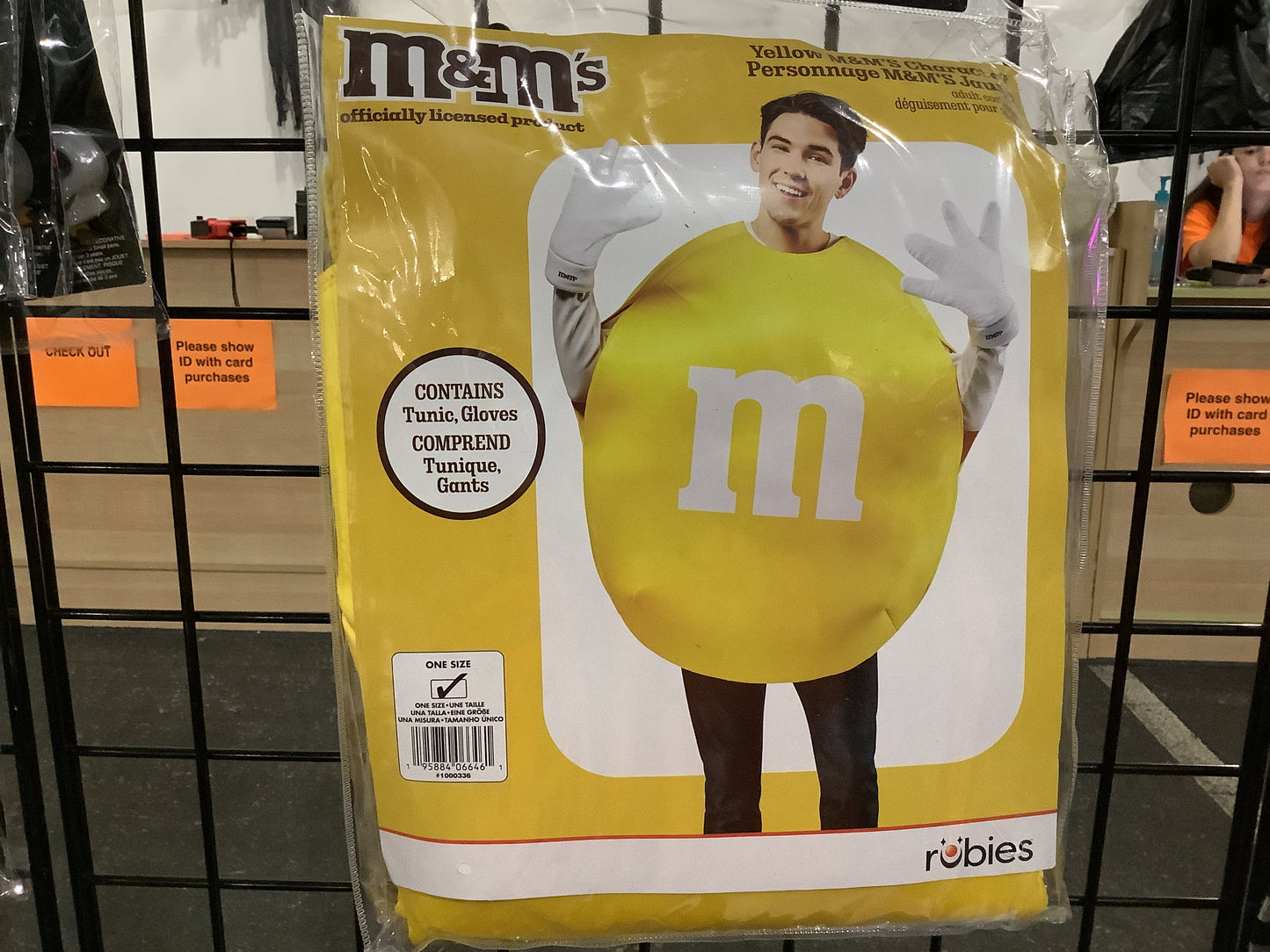 M&M’s - Yellow - Adult One Size