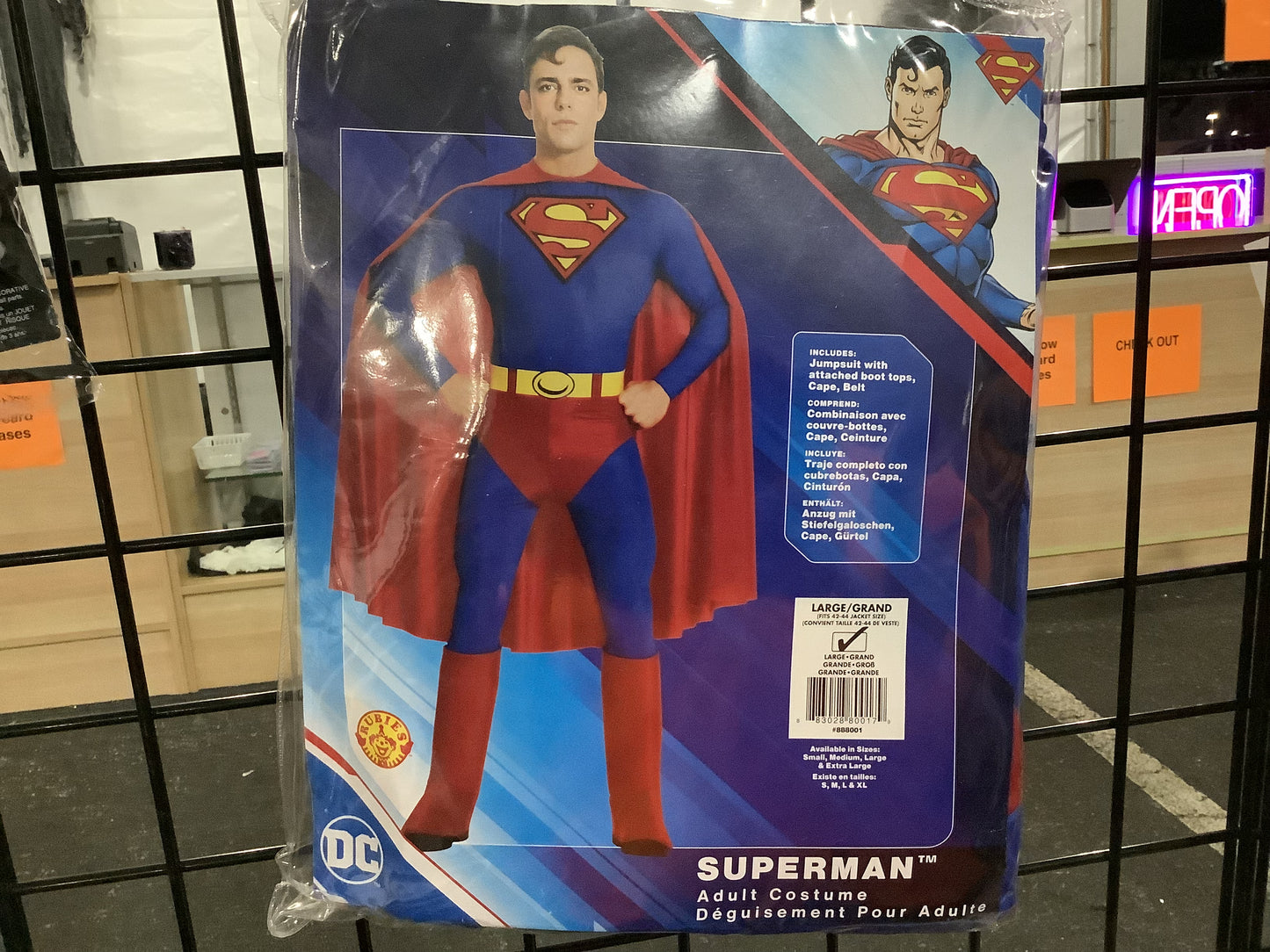 *DC Superman - Adult XL (44/46)
