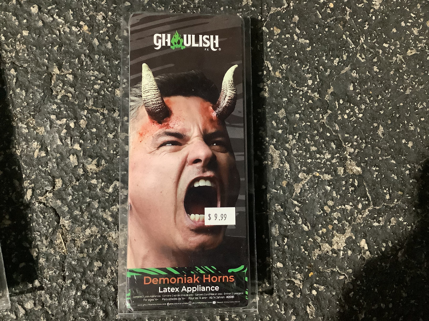 Latex Appliance Demoniak Horns