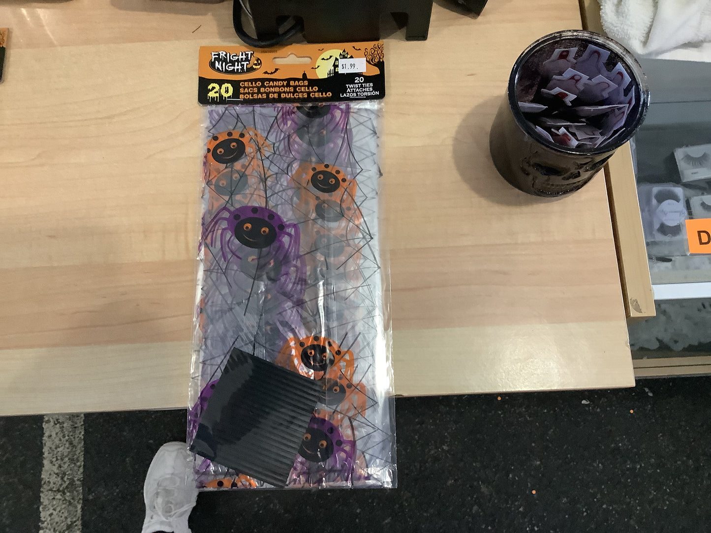 *Cello Candy Bags 20pkg - Fright Night