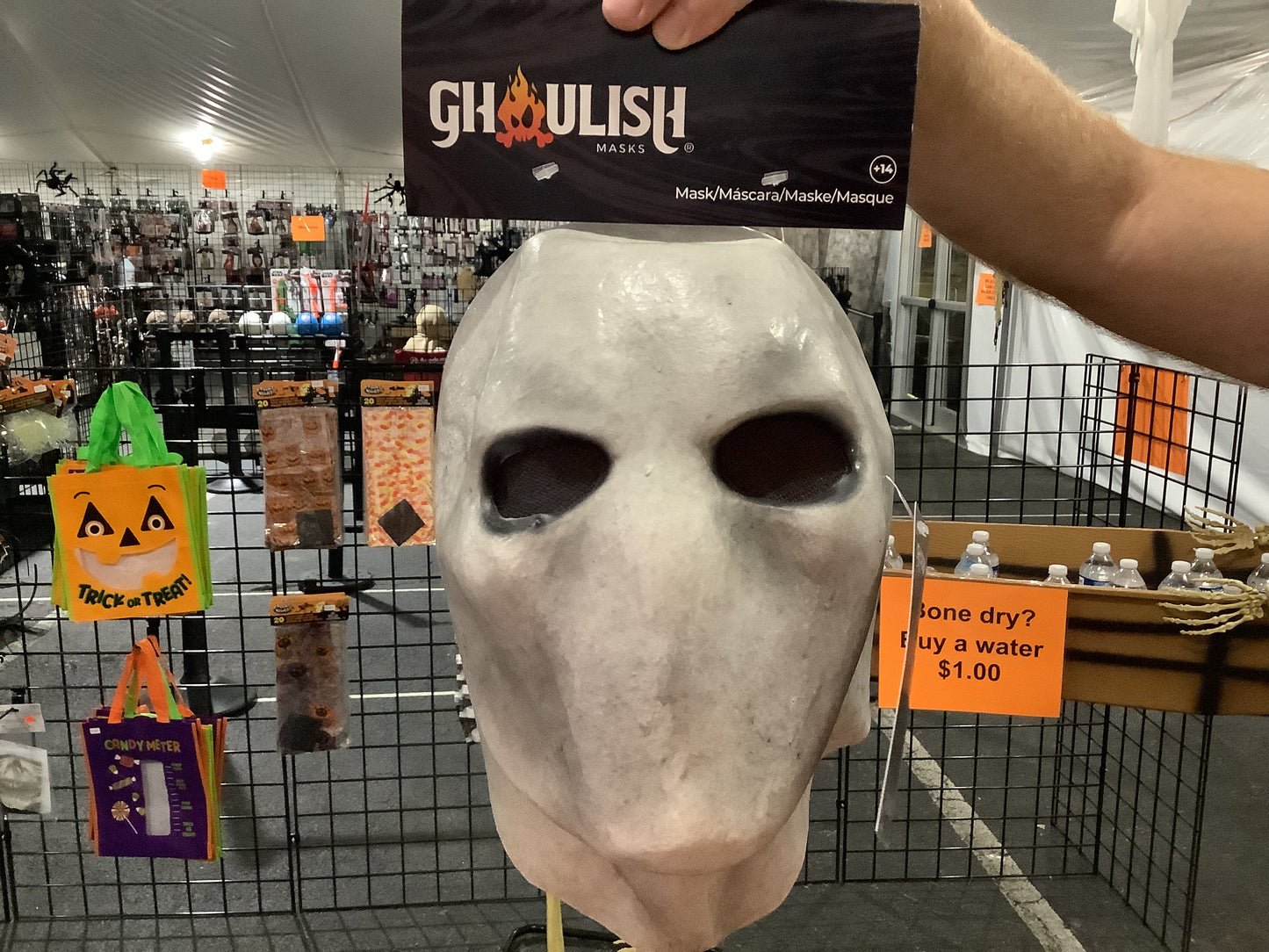 Creepy Pasta - Slenderman Mask - Pale