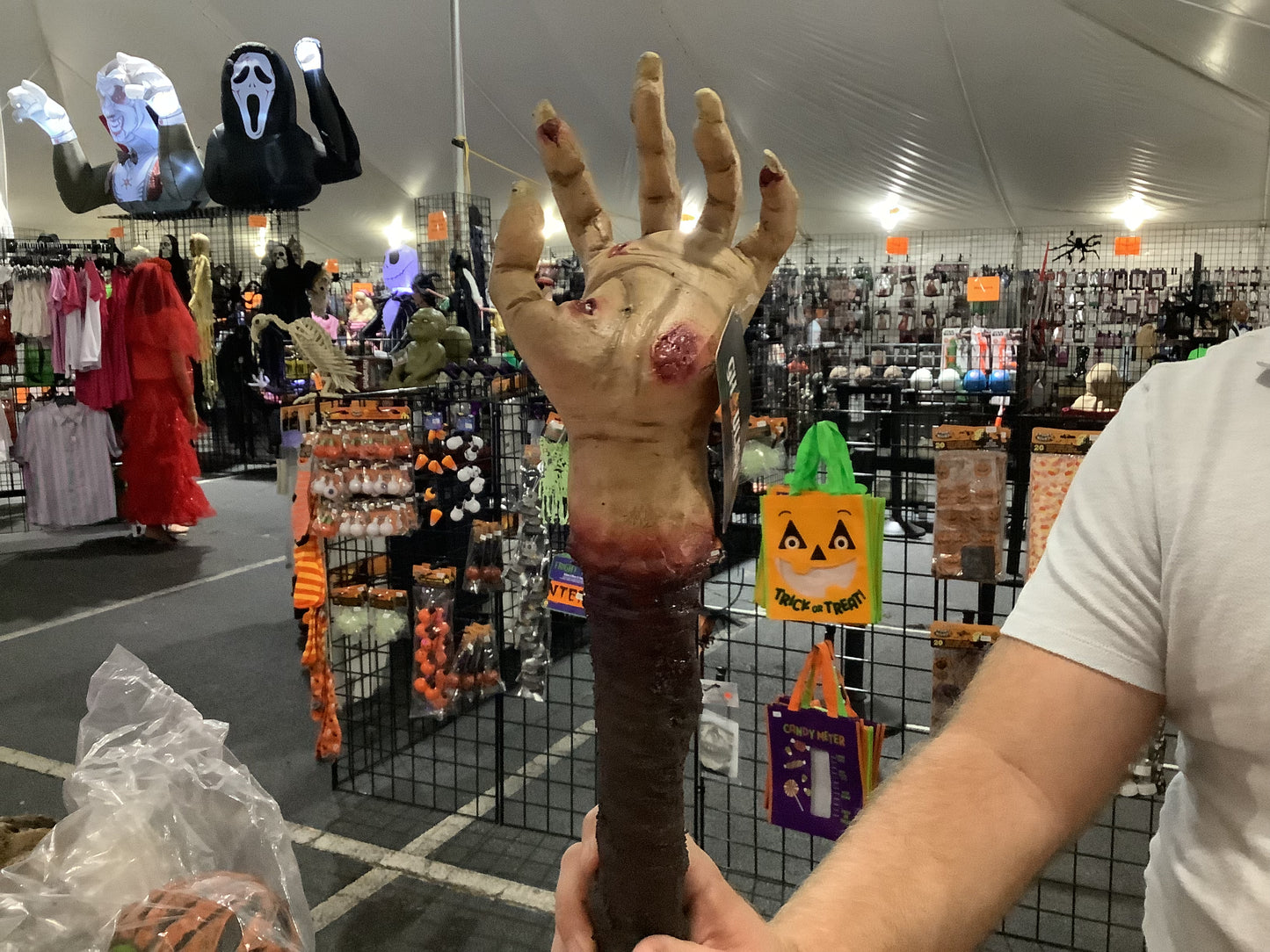 Zombie Hand Staff