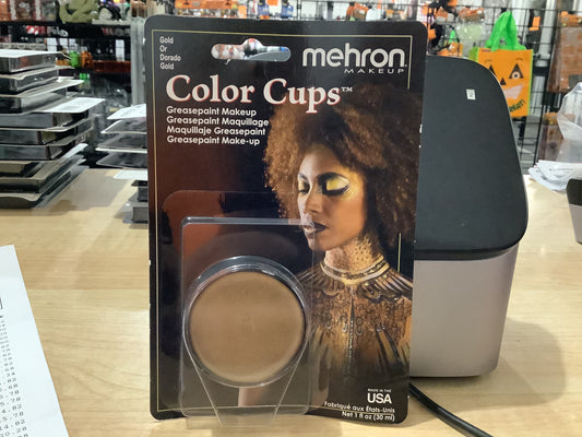 *Color Cups - Gold or Durado Gold - Mehron