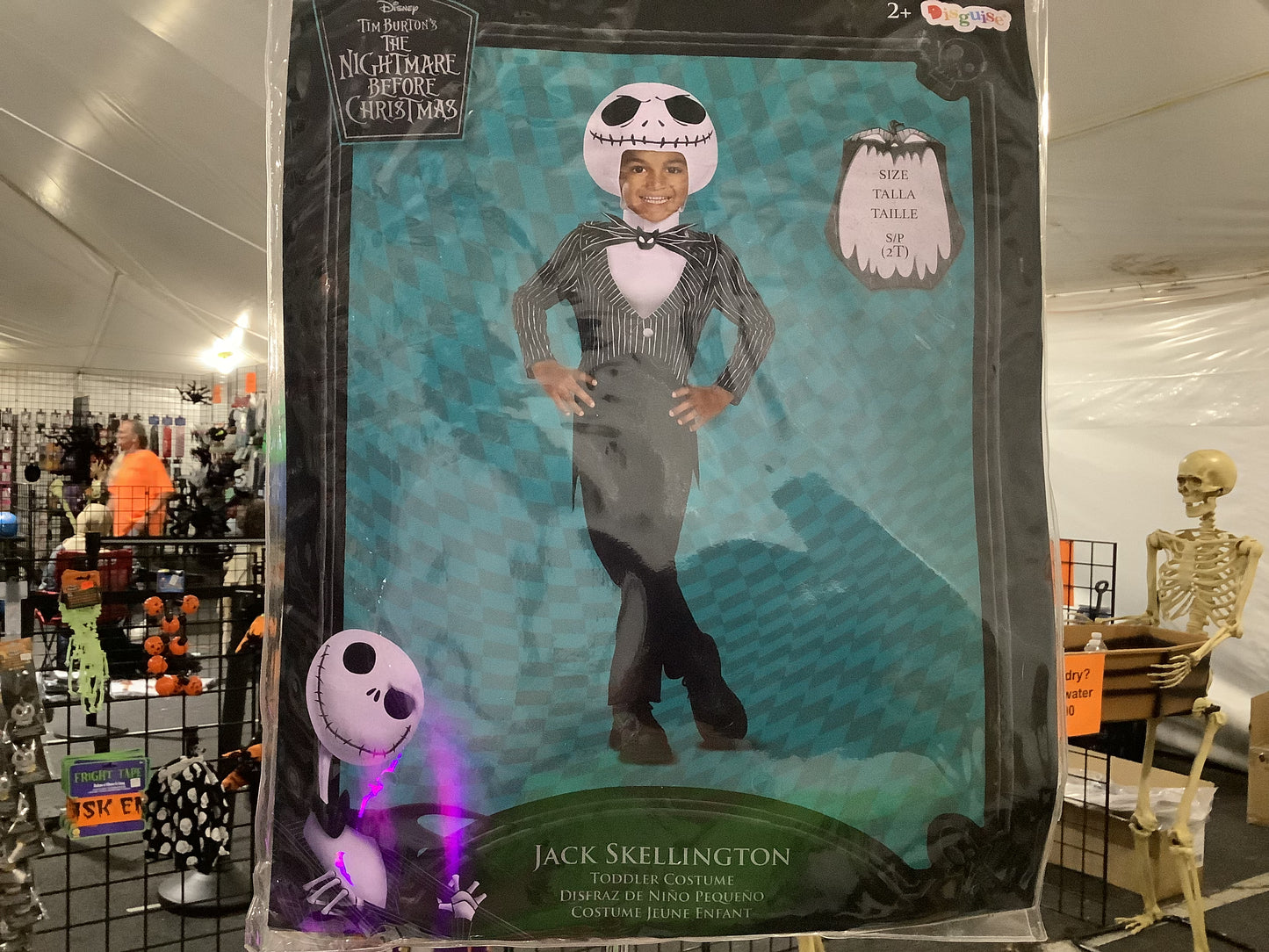 *Disney The Nightmare Before Christmas - Jack - Toddler Small (2T)