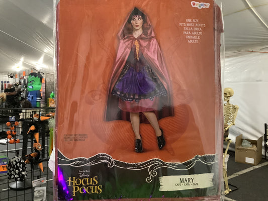 *Disney Hocus Pocus Cape - Mary - One Size