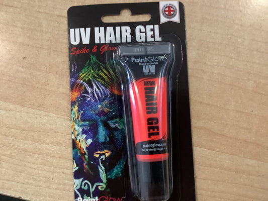 *Paint Glow - Red Neon Hair Gel