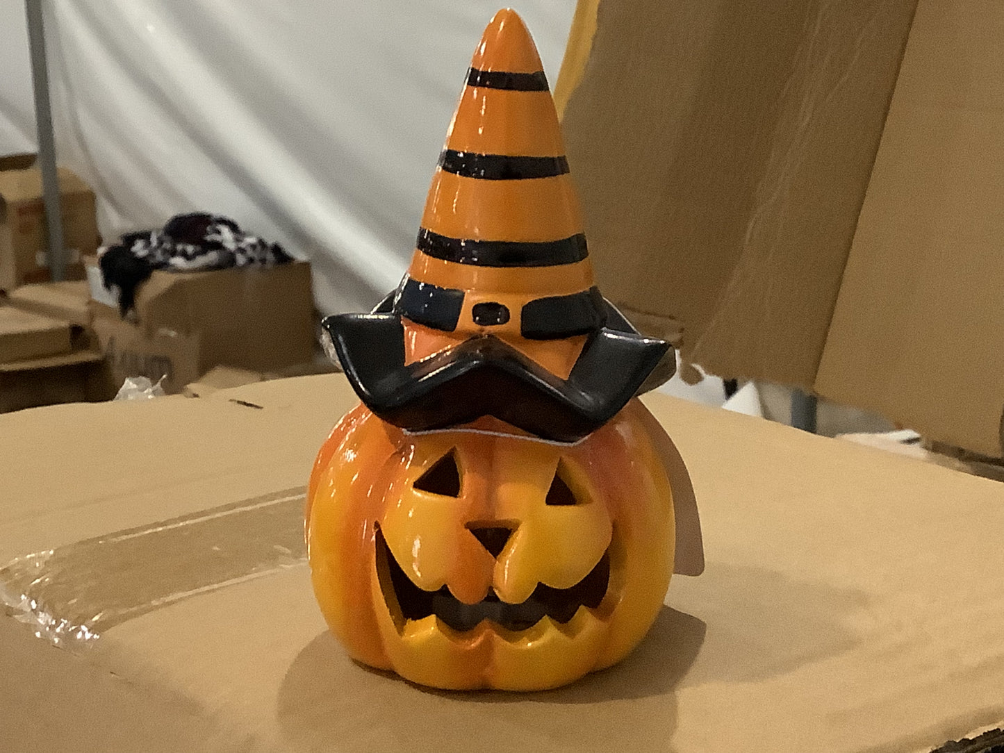 Jack-o-Lantern w/Hat - Light Up - Fright Night