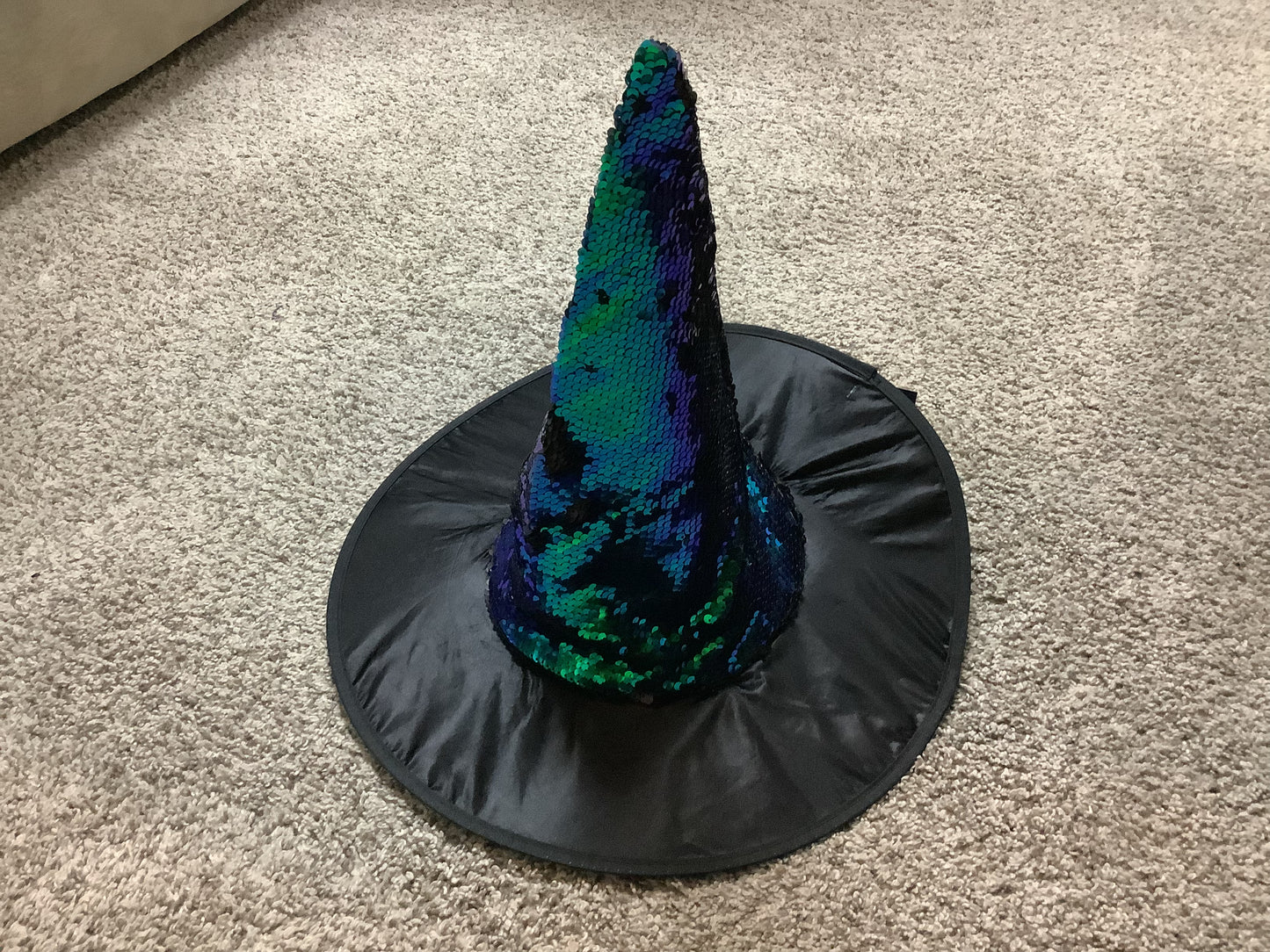 Flip Sequin Witch Hat - Child