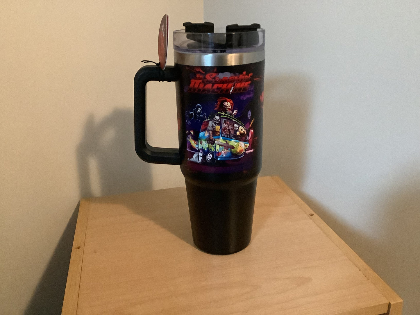 Horror Stainless Steel Tumbler - Slasher Machine