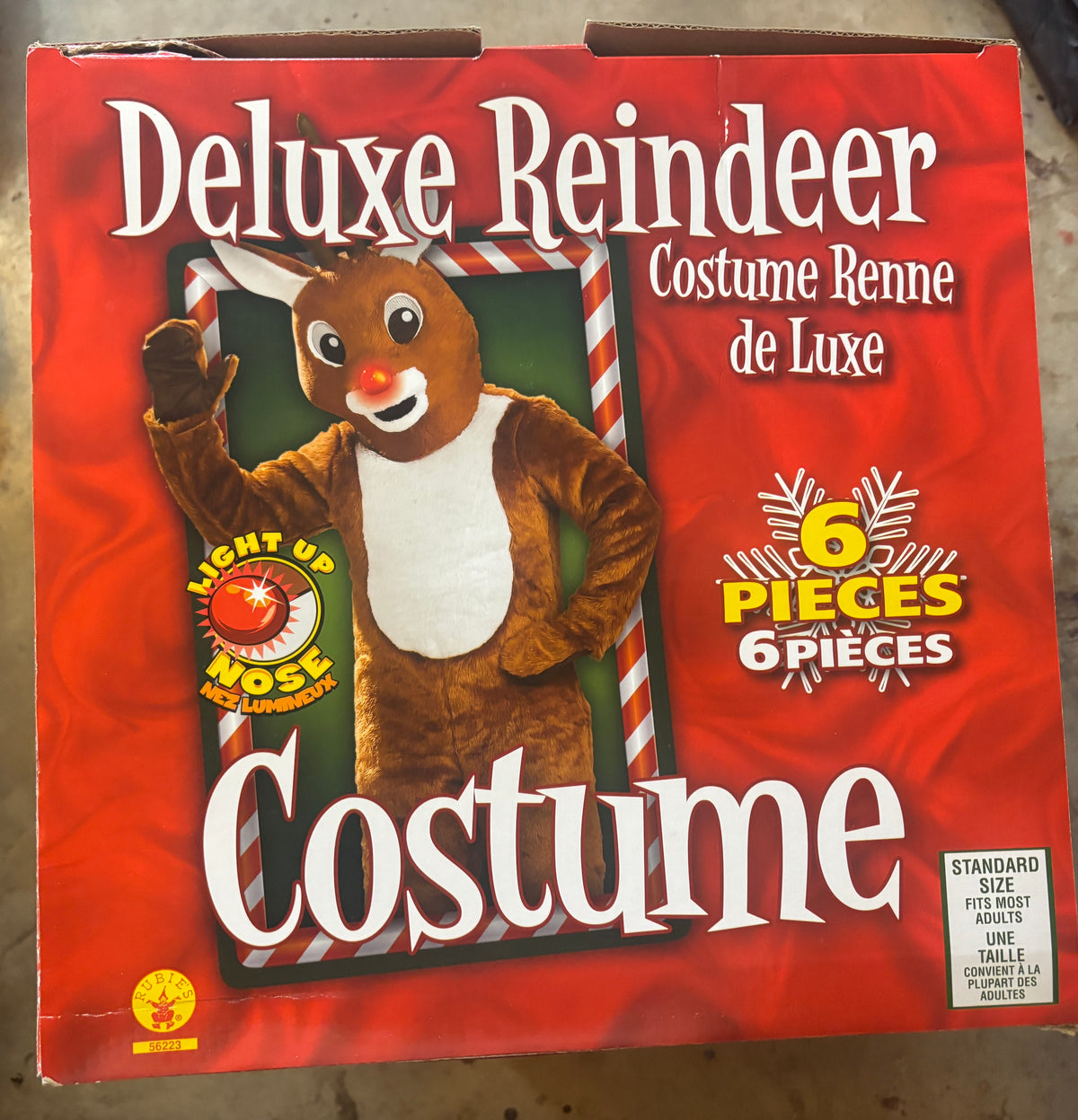 Rudolph Deluxe Costume - Adult