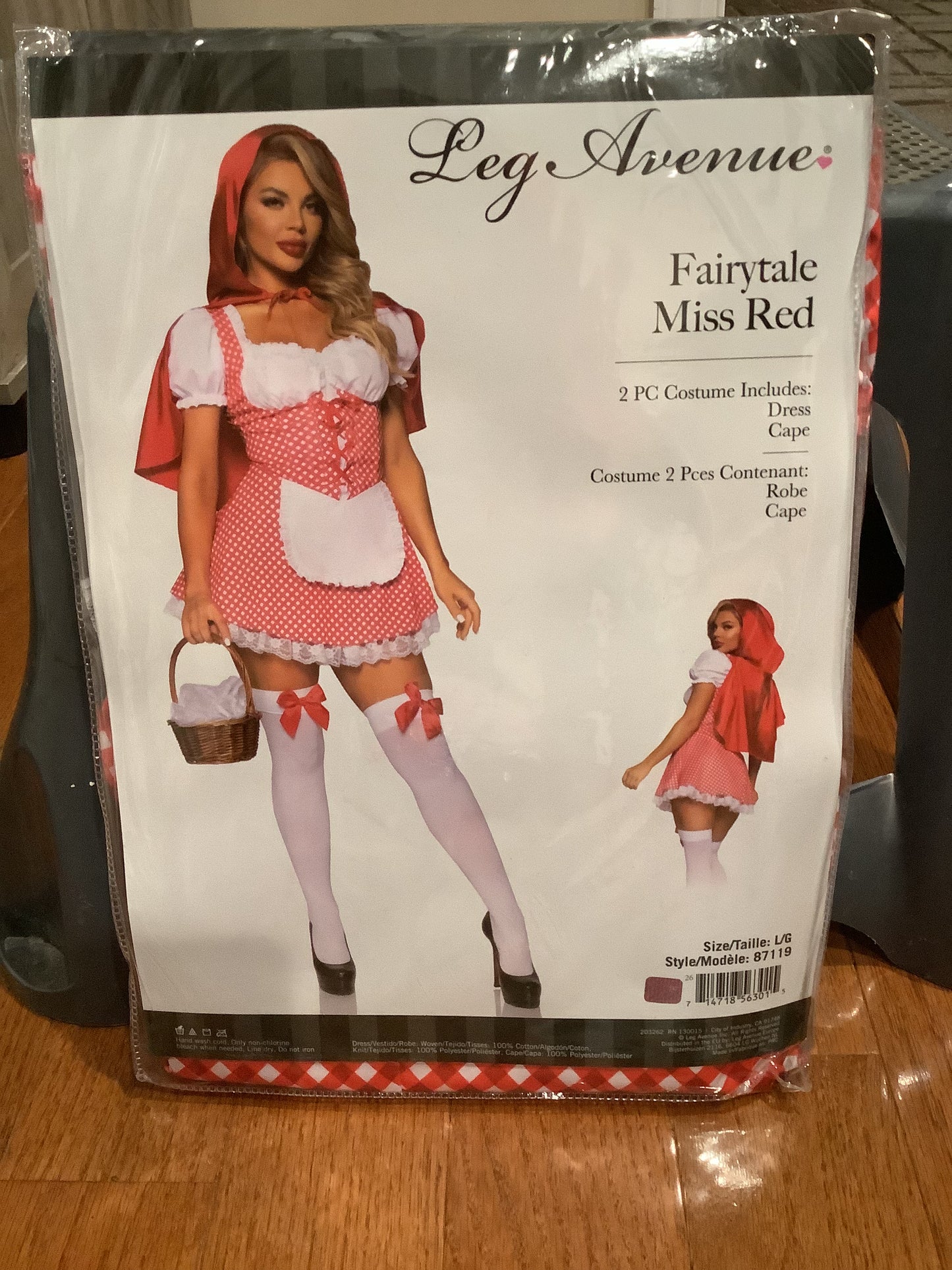 Fairytale Miss Red - Adult Large